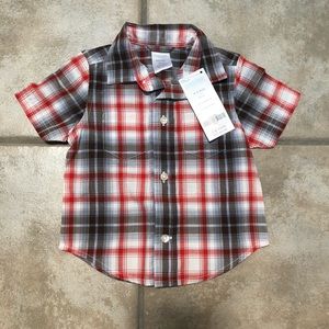 Gymboree baby boys button down 0-3 months